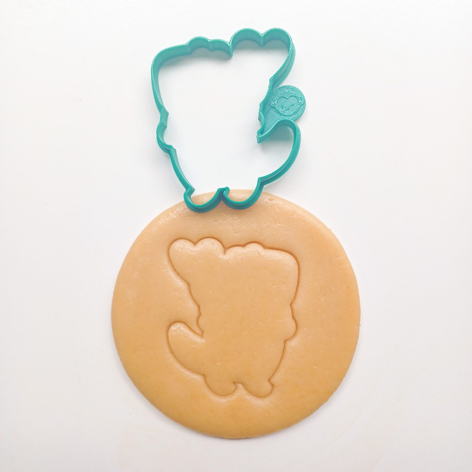 Dino With Heart Balloon Cookie Cutter