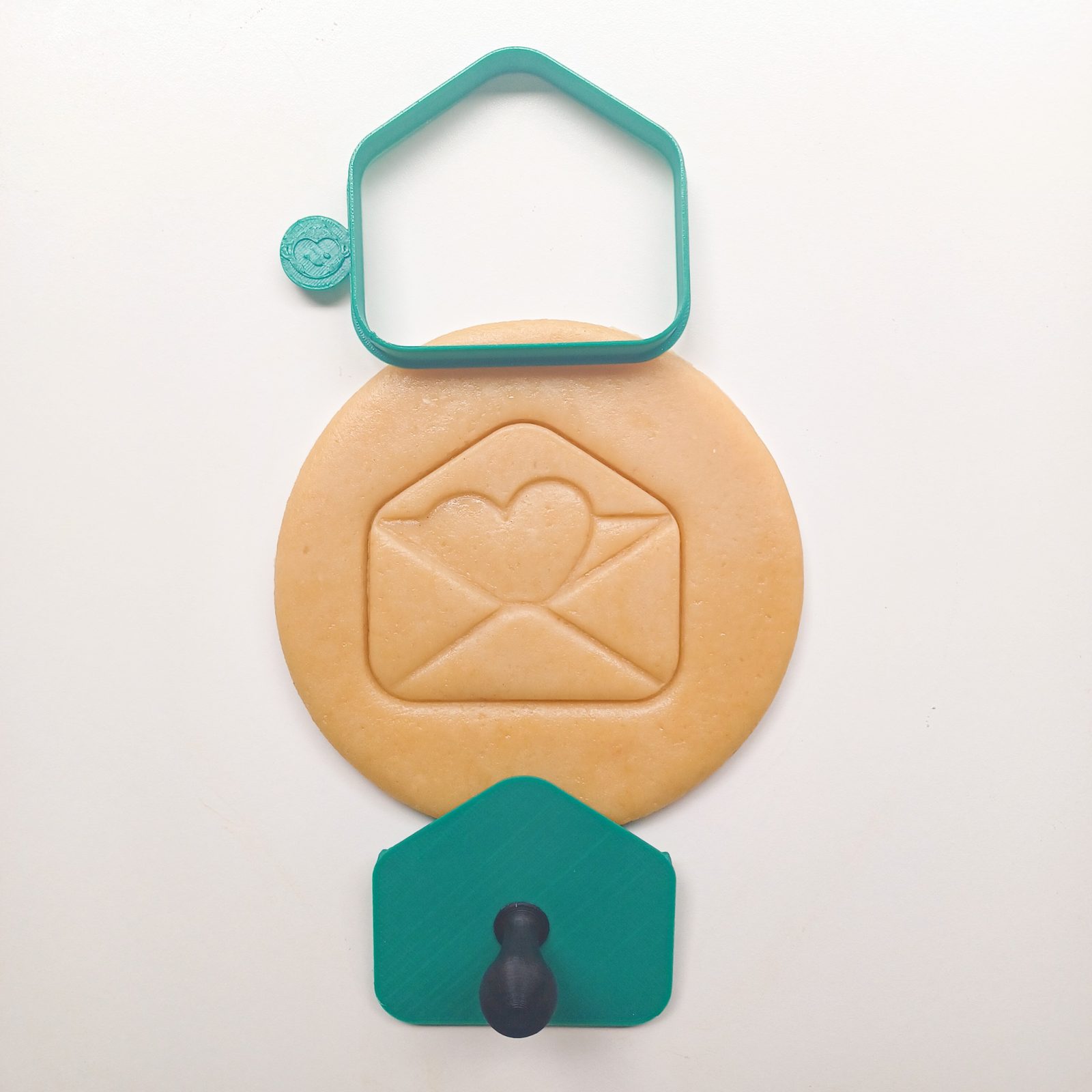 Love Envelope Two Part Cookie Cutter