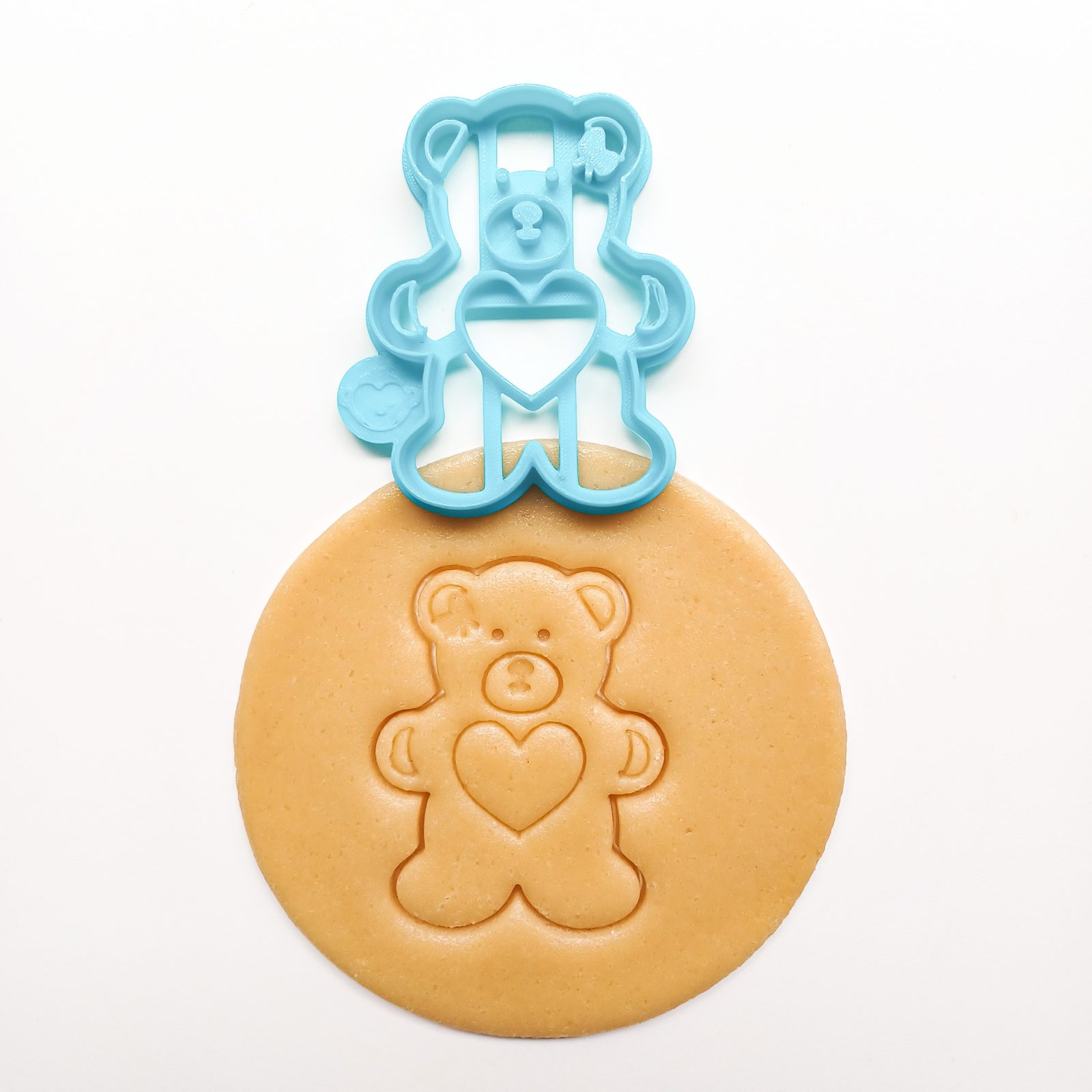 Teddy with Heart Cooki Cutter