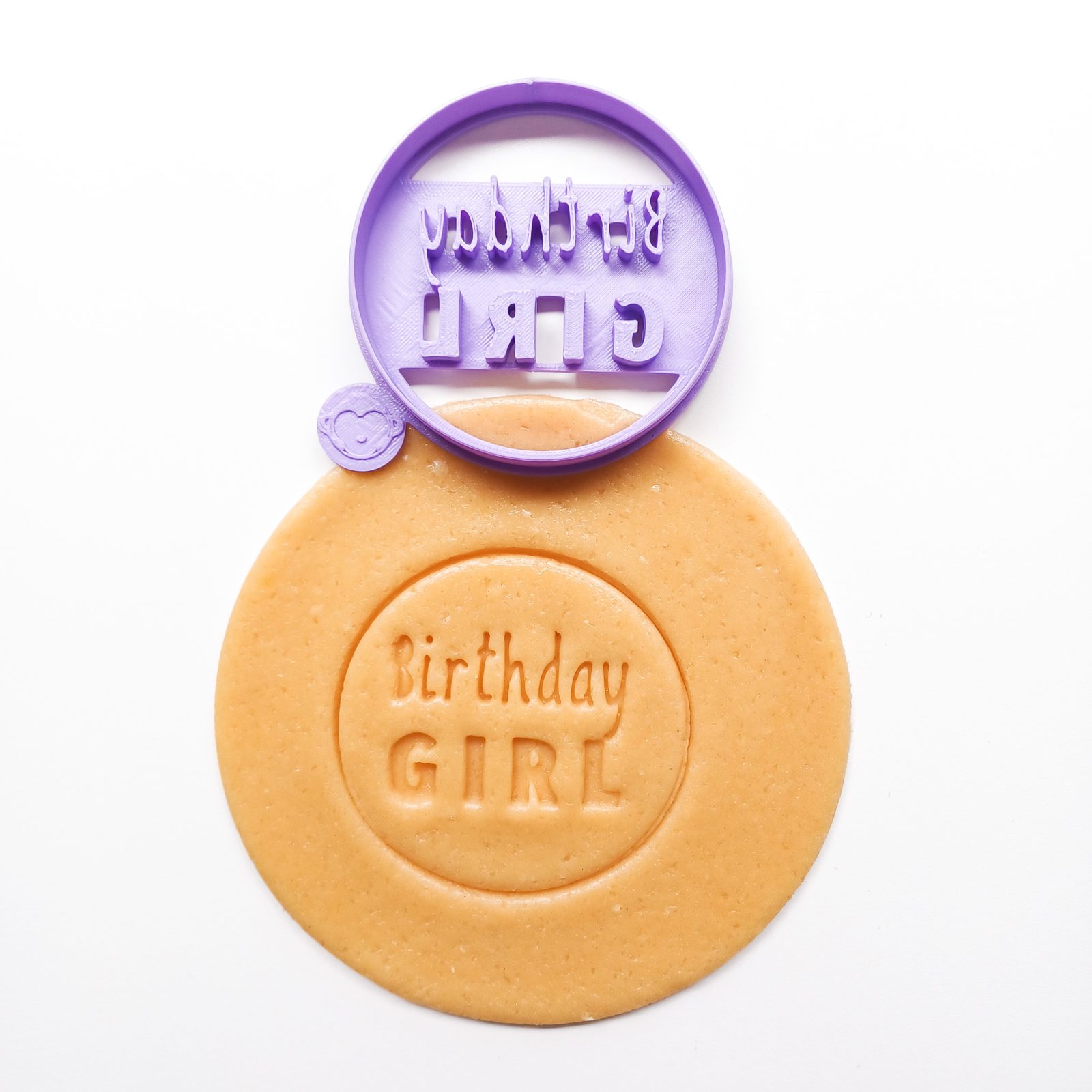 Birthday Girl Round Cookie Cutter