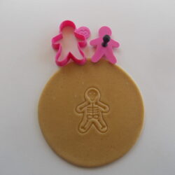 Happy Skeleton Two-Part Mini Cookie Cutter