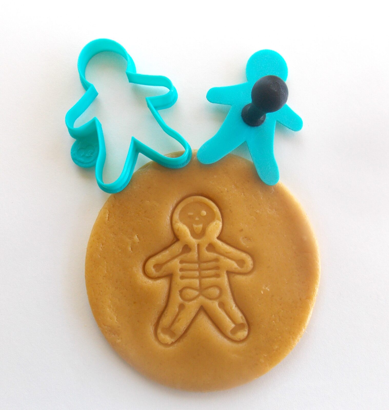 Winking Skeleton Two-Part Cookie Cutter
