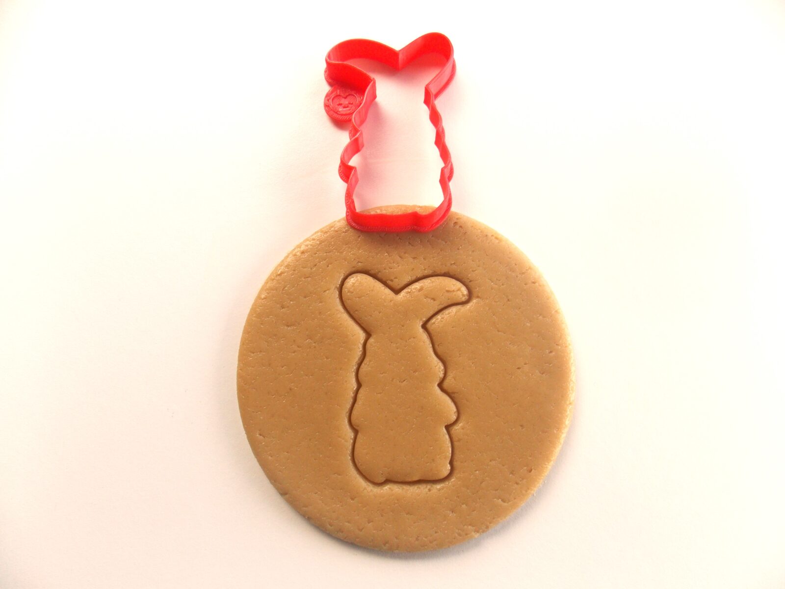 Bunny Holding Heart Outline Cookie Cutter