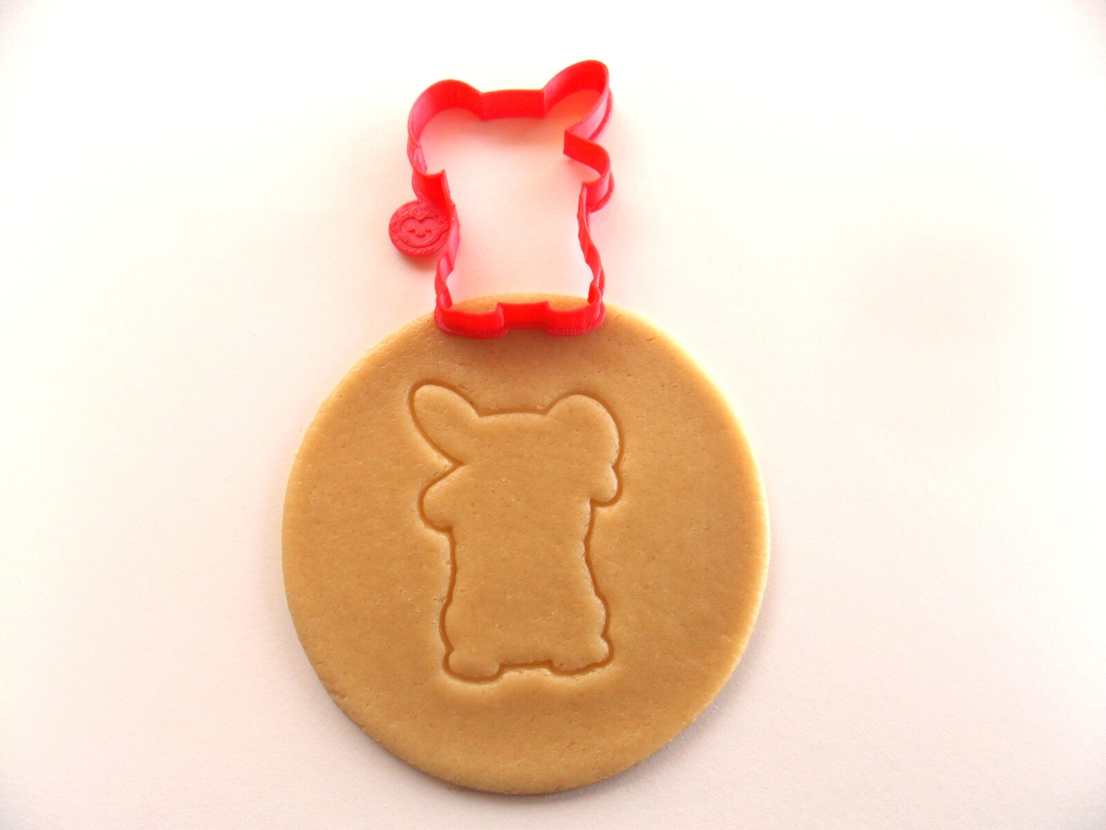 Easter Pug Outline Cookie Cutter