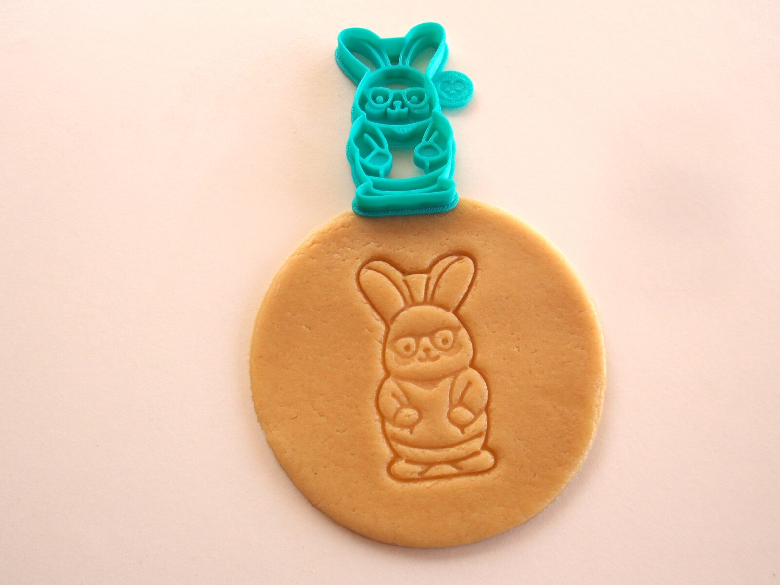 Nerdy Bunny Cookie Cutter