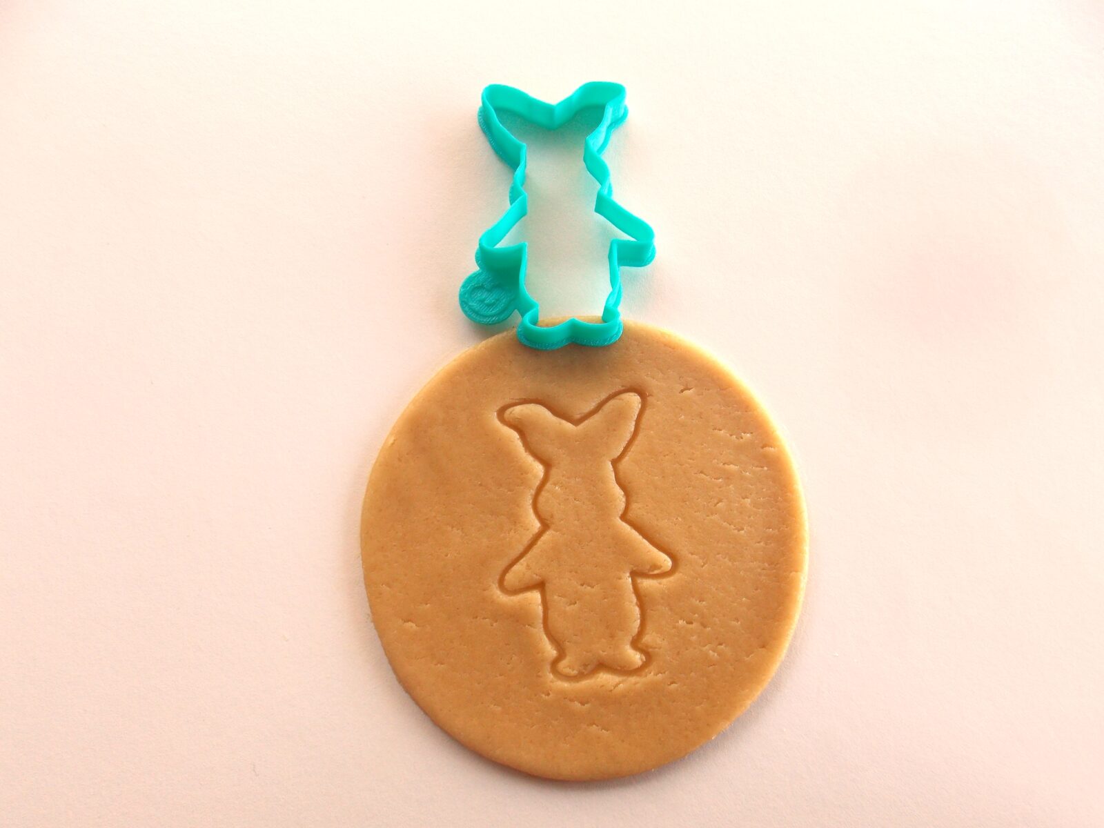 Smart Bunny Outline Cookie Cutter