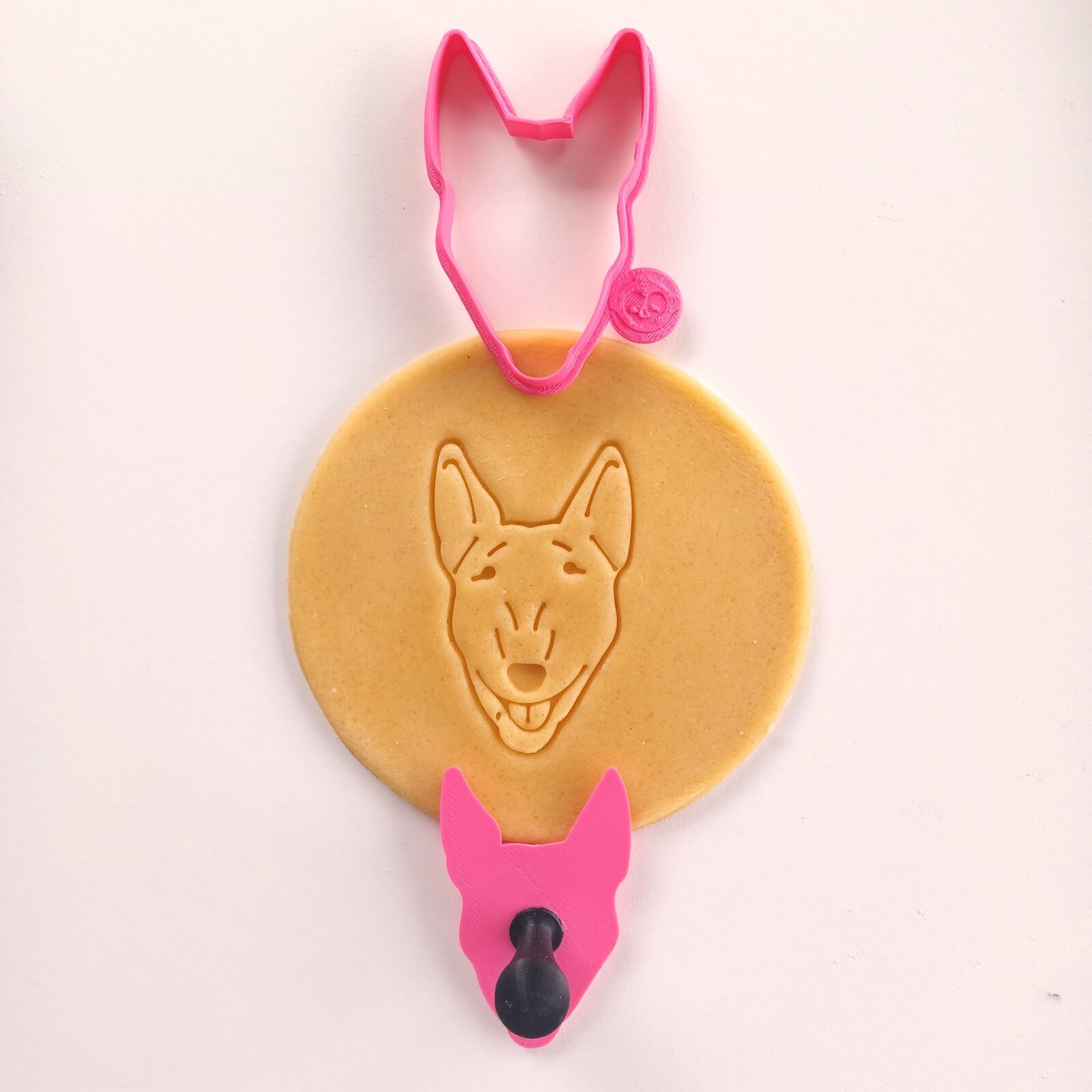 Bull Terrier Two-Part Cookie Cutter