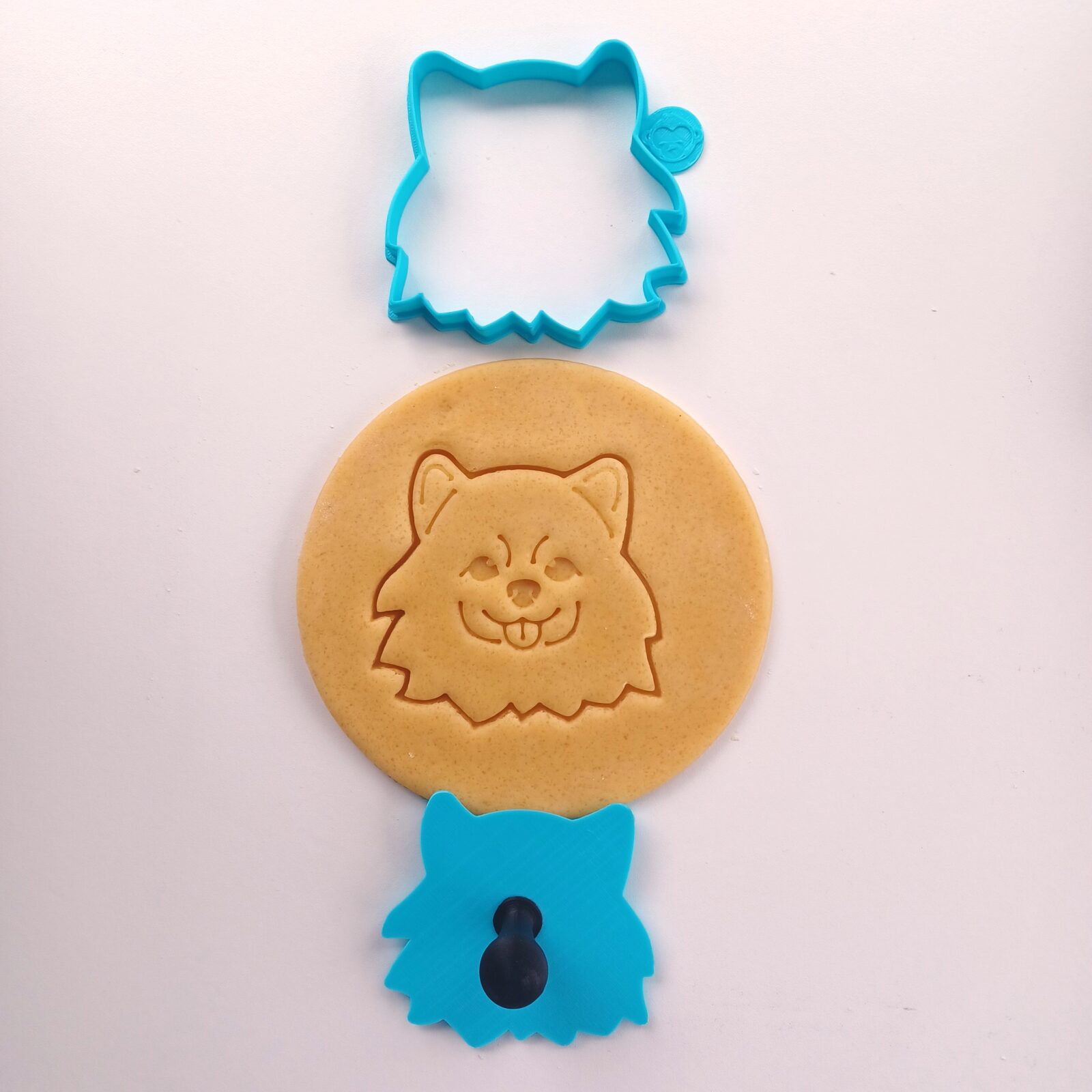 Pomeranian Two-Part Cookie Cutter