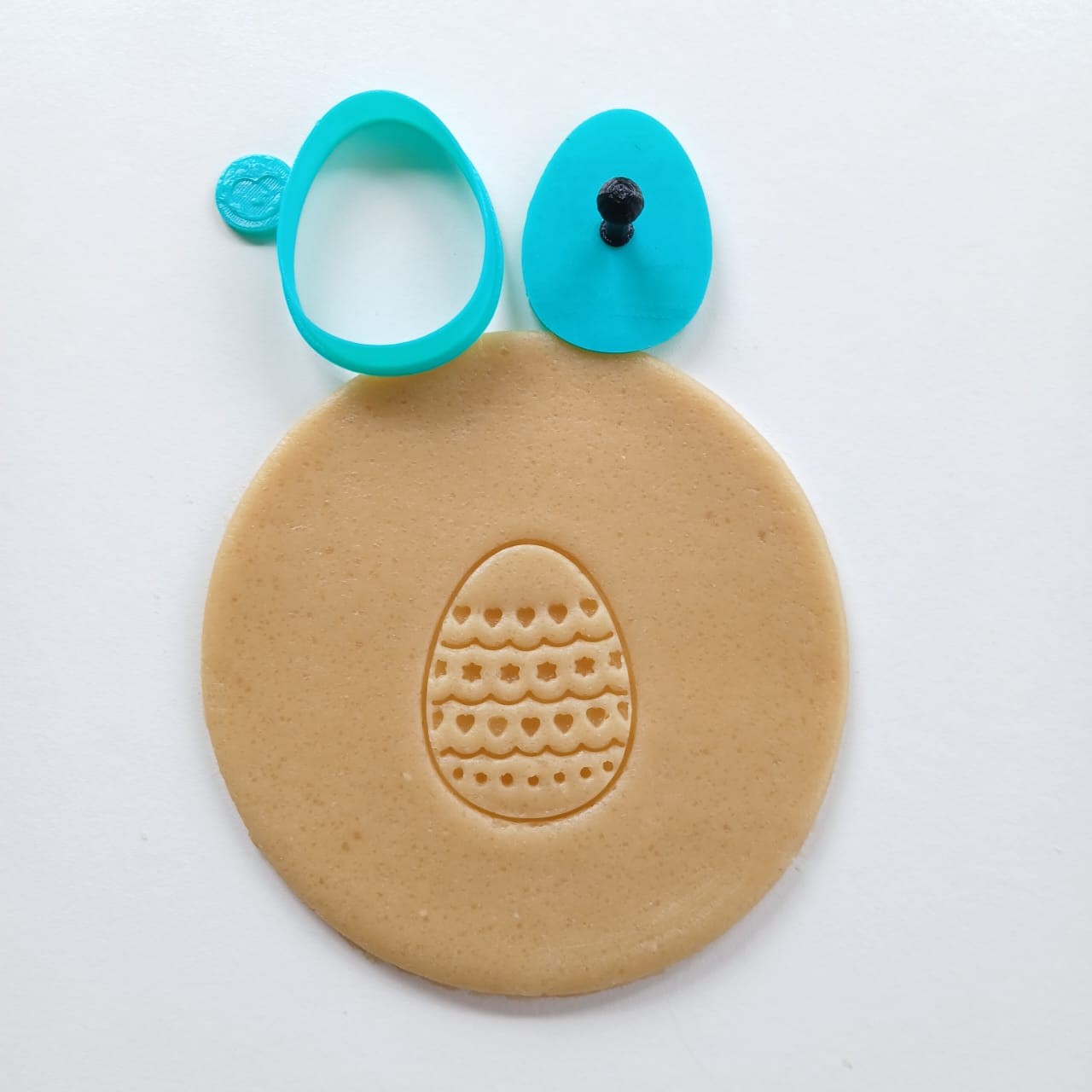 Easter Egg Heart And Stars Mini Cookie Cutter