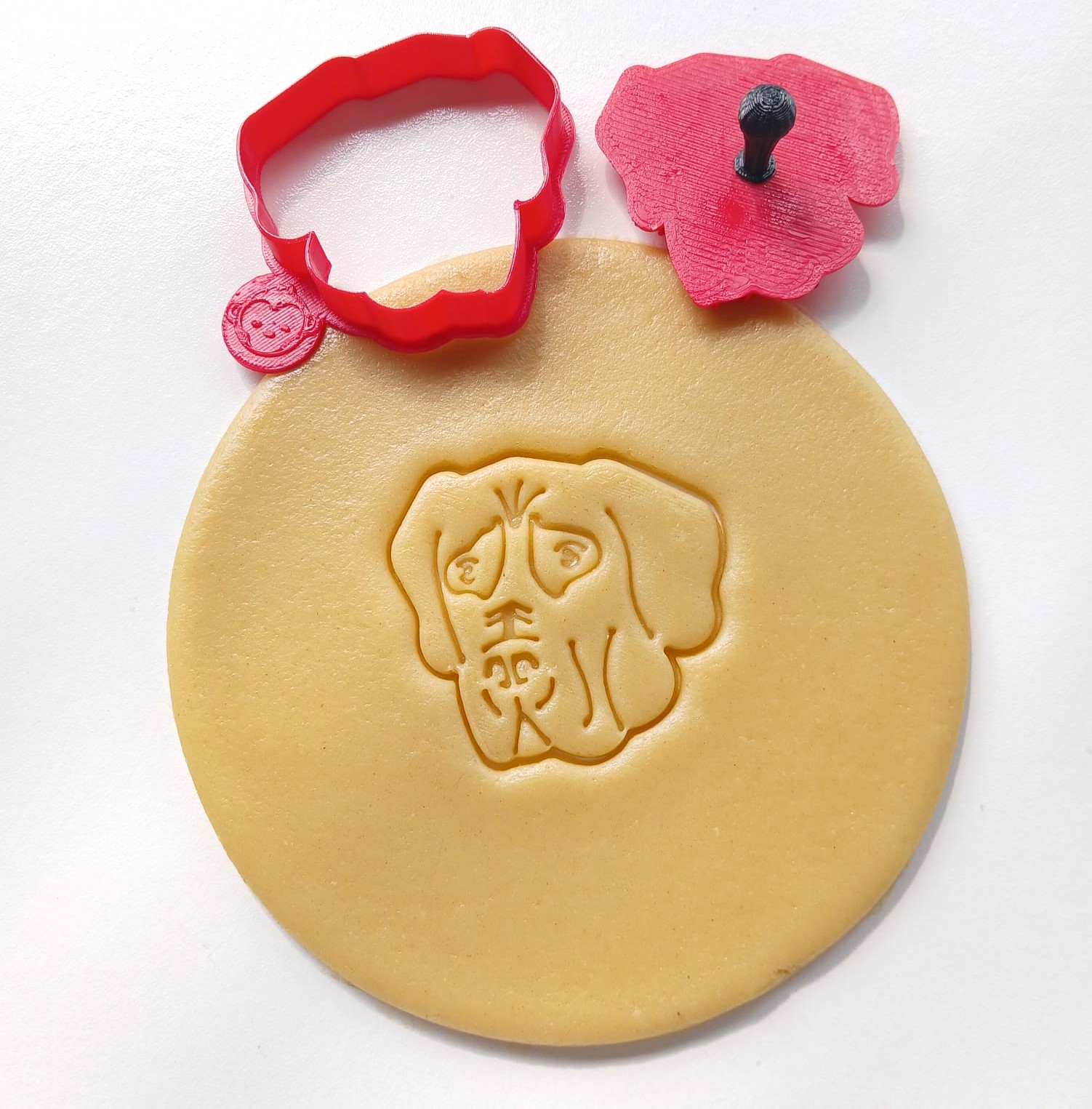 Great Dane Face Mini Cookie Cutter