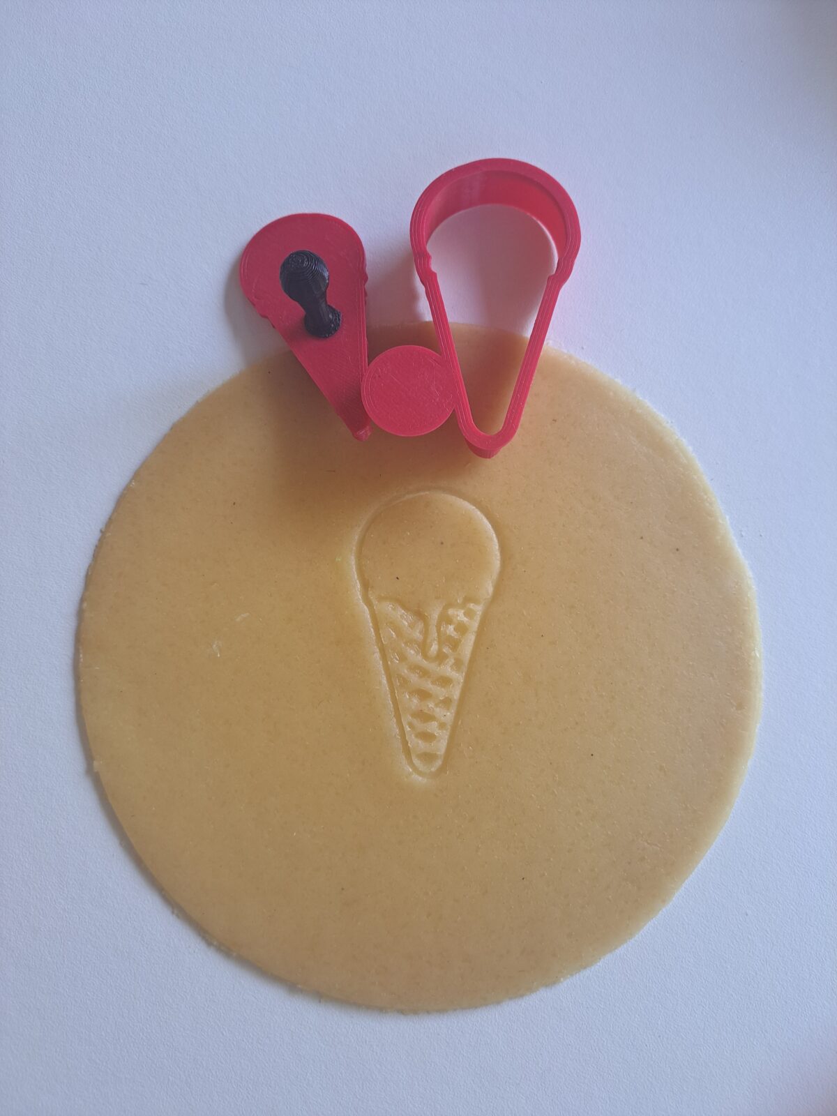 Sugar Cone Ice Cream Mini Cookie Cutter