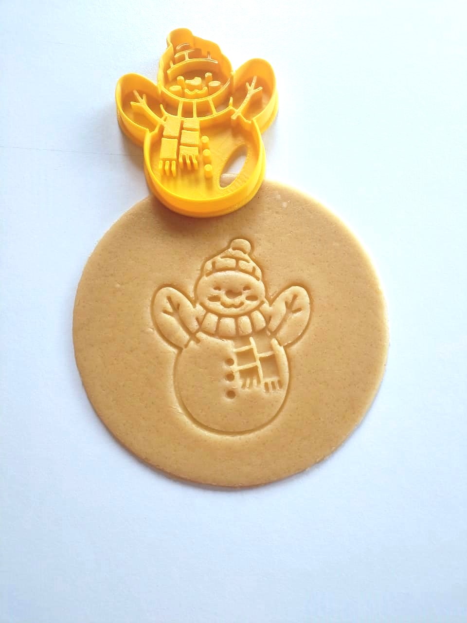 Delighted Snowman Cookie Cutter