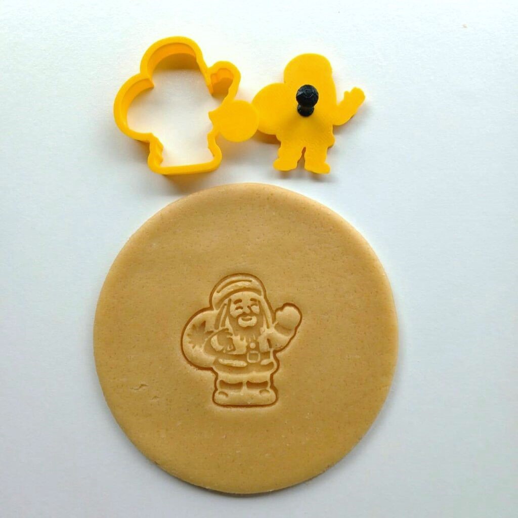 Rasta Santa Mini Cookie Cutter