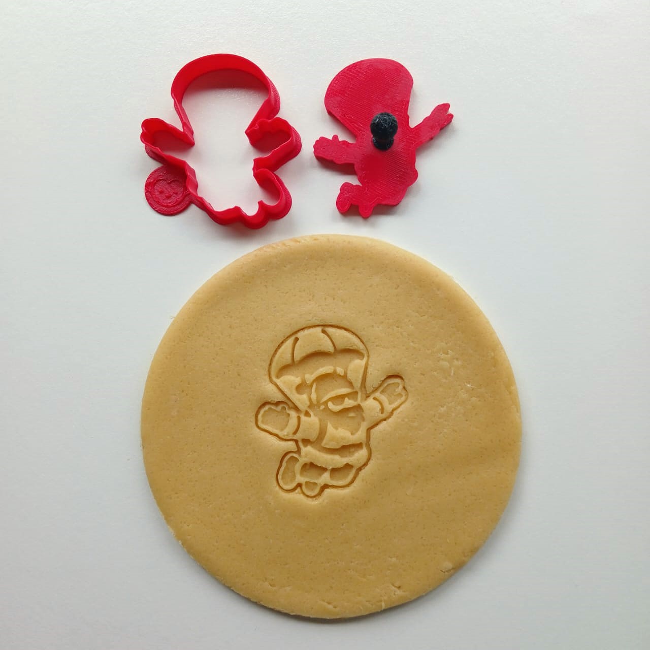 Sky Diving Santa Mini Cookie Cutter