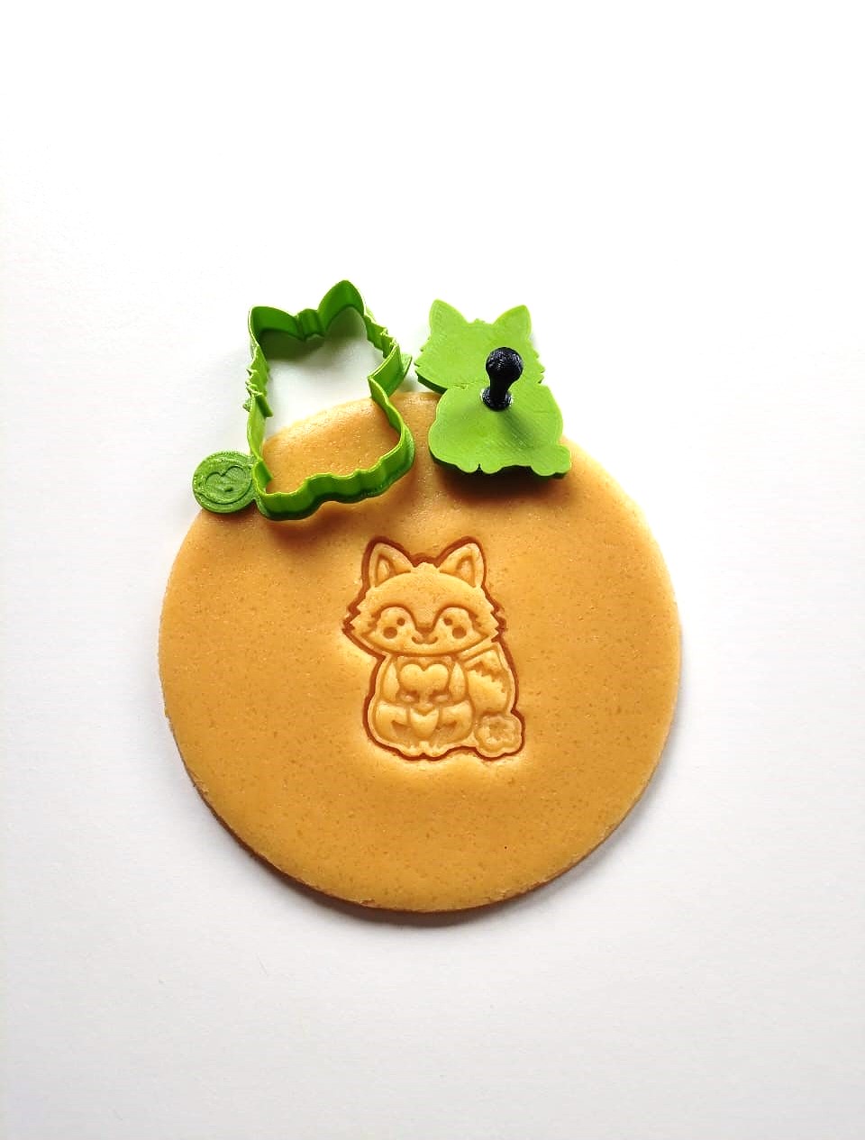 Heart Fox Mini Cookie Cutter