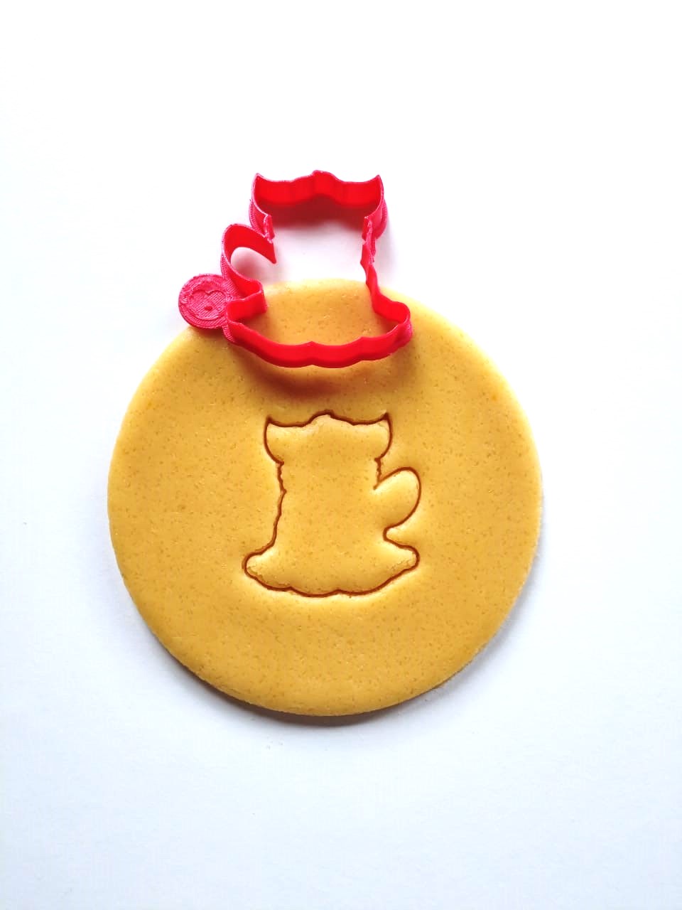 Pig With Heart Mini Outline Cookie Cutter